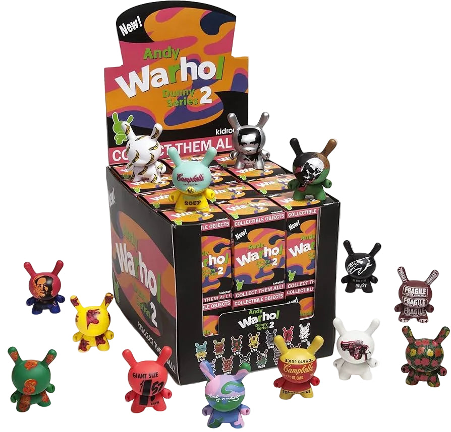 Kidrobot Andy Warhold Dunny Series 2 Mini Figure Blind Box