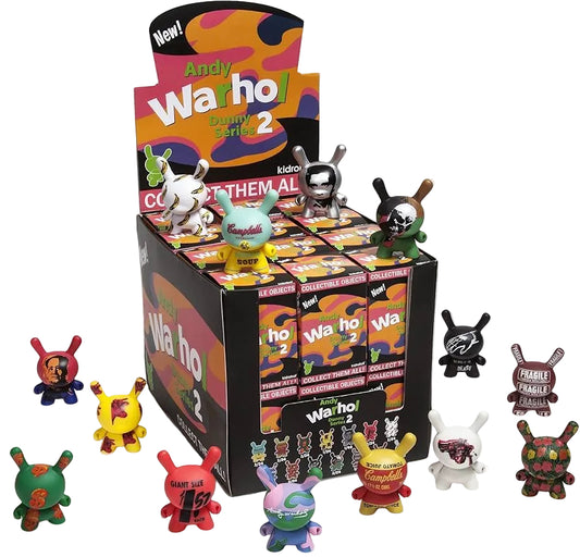 Kidrobot Andy Warhold Dunny Series 2 Mini Figure Blind Box