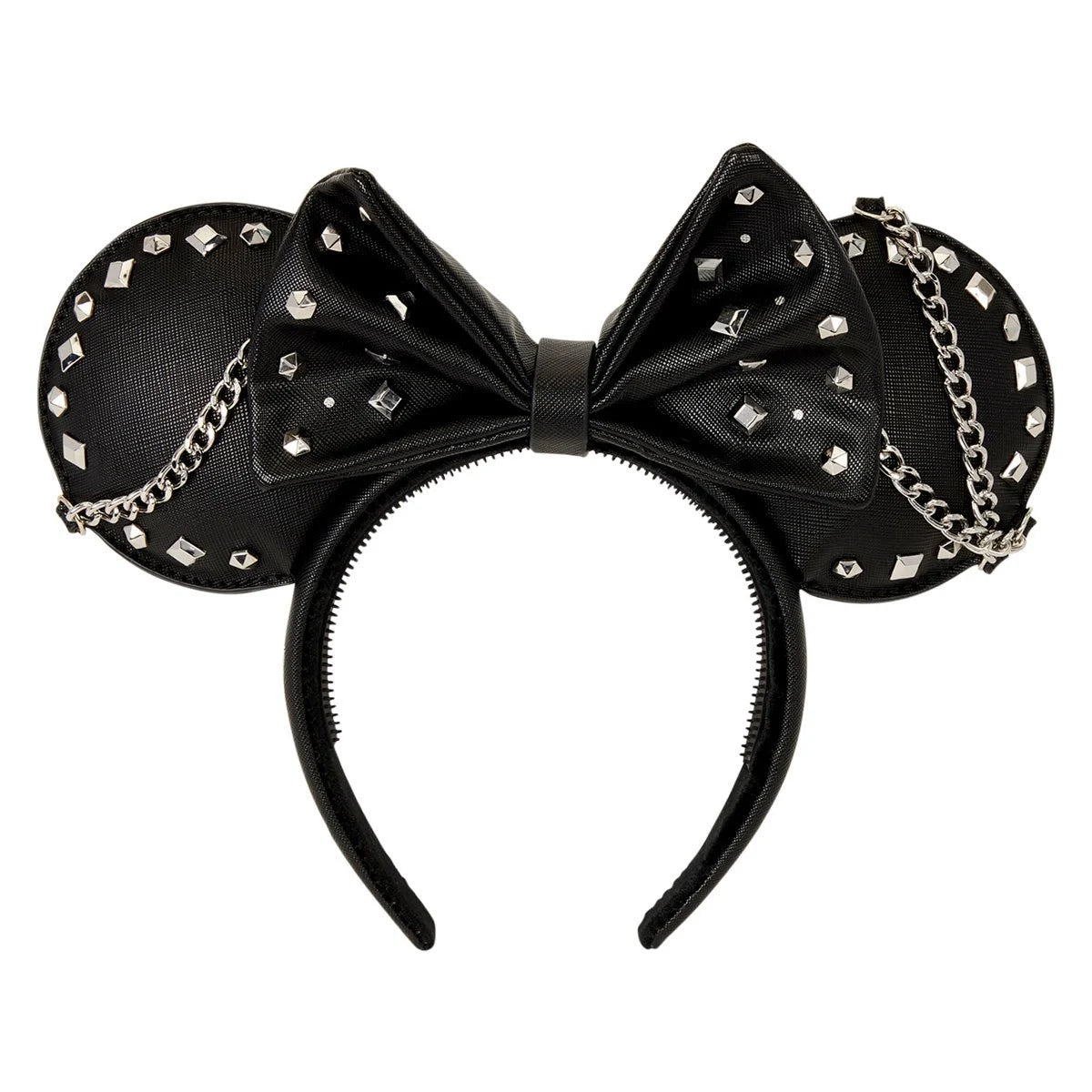 Loungefly Minnie Mouse Studs and Chains Ear Headband