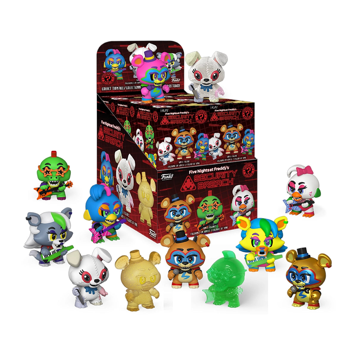 Five Nights at Freddy's Security Breach Mystery Mini Figures Blind Box