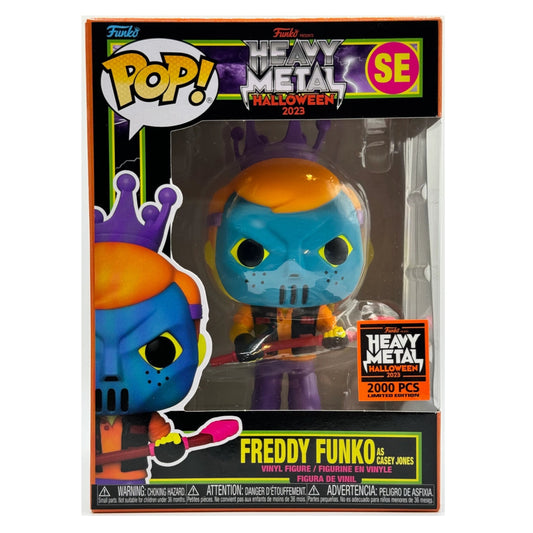 Funko POP! Freddy as Casey Jones Black Light Heavy Metal SE 2000pcs