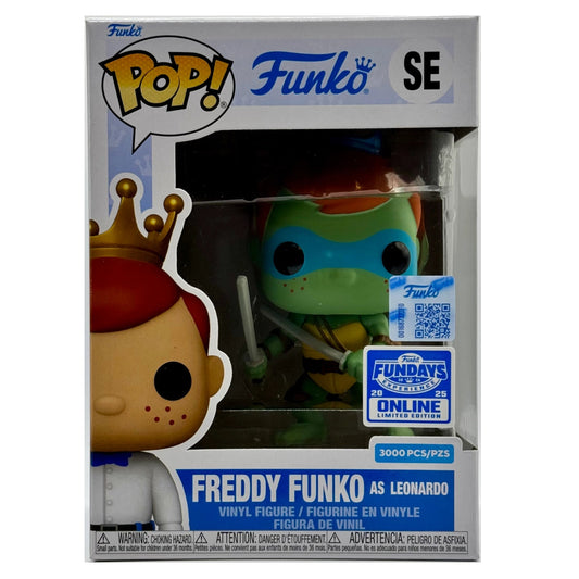 Funko POP! TMNT Freddy Funko as Leonardo Fun Days SE 3000pcs