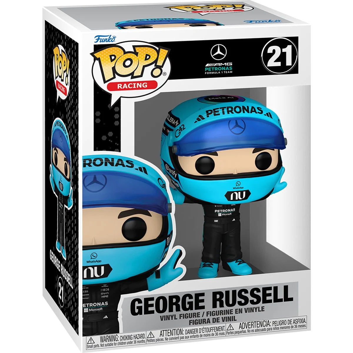 *PRE-ORDER* Funko POP! George Russell T-Pose Mercedes-AMG F1 #21