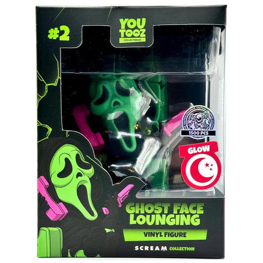 YOUTOOZ SCREAM Ghost Face Lounging GLOW Con Exclusive LE #2