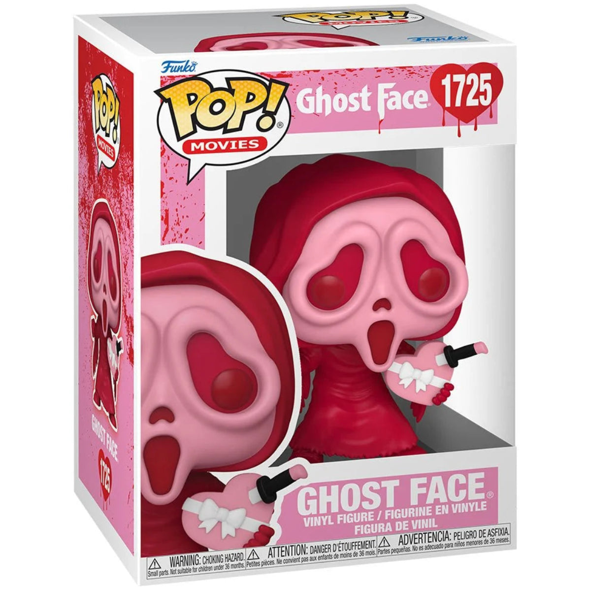 Funko POP! SCREAM Pink Valentines Day Ghost Face #1725