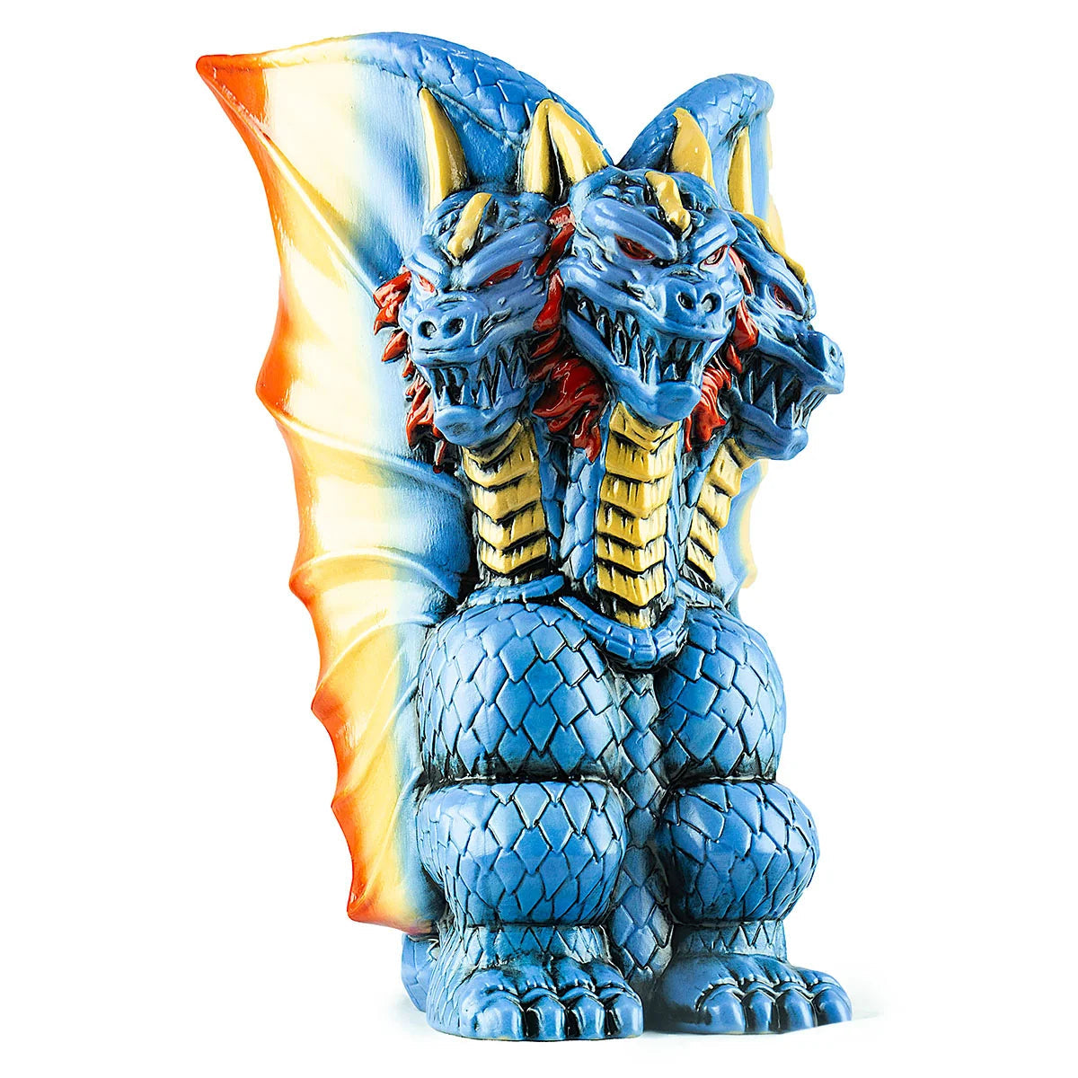 MONDO Godzilla King Ghidorah Tri-Color Terror Variant Hand-Made Tiki Mug
