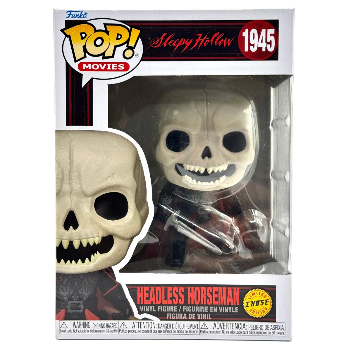 Funko POP! Sleepy Hollow Headless Horseman CHASE LE #1945
