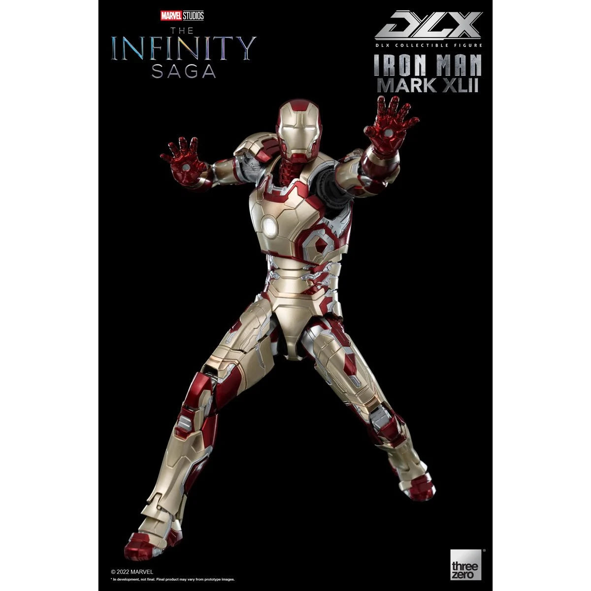 Threezero Infinity Saga Iron Man Mark 42 DLX Action Figure