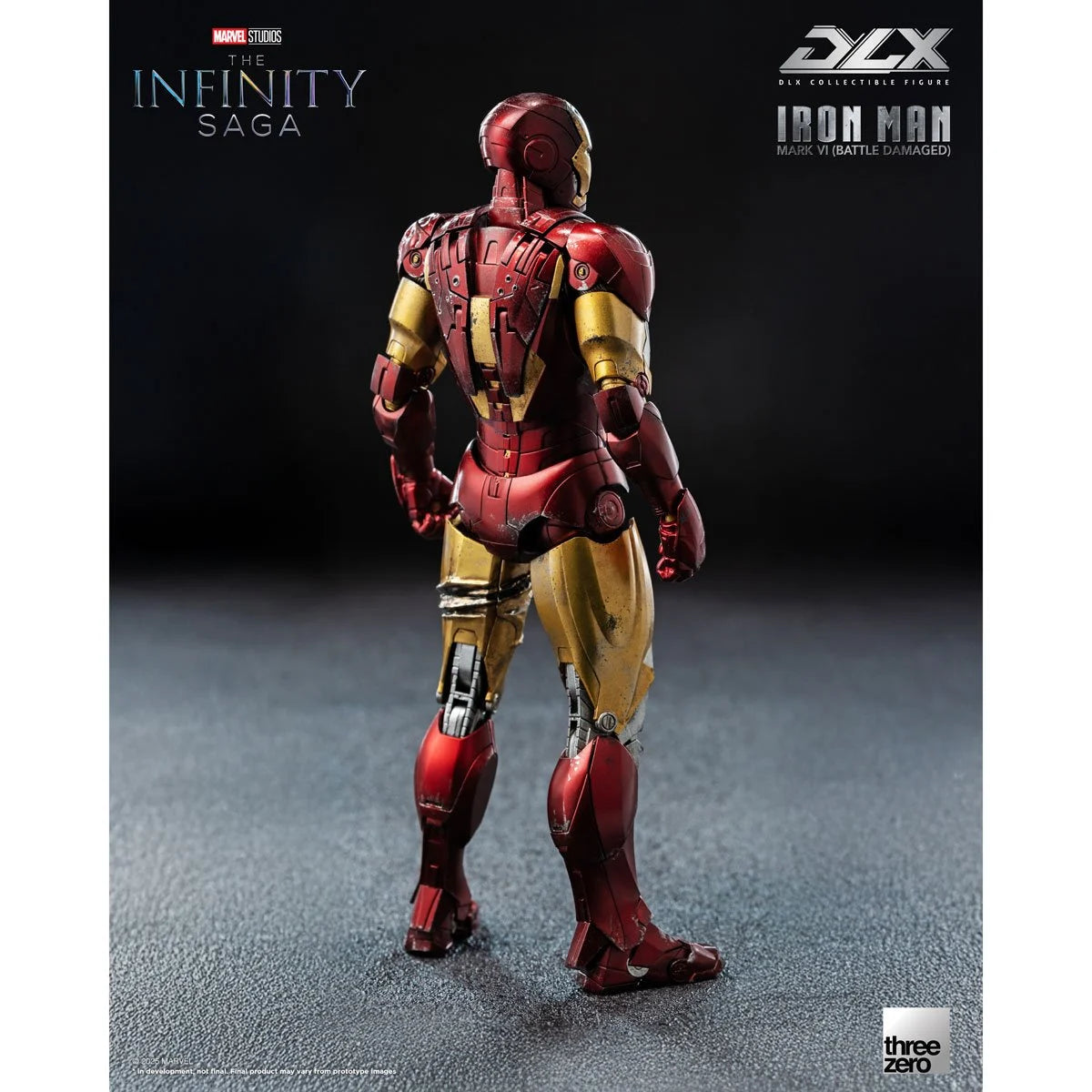 Threezero Infinity Saga Iron Man Mark 6 Battle Damaged DLX Action Figure