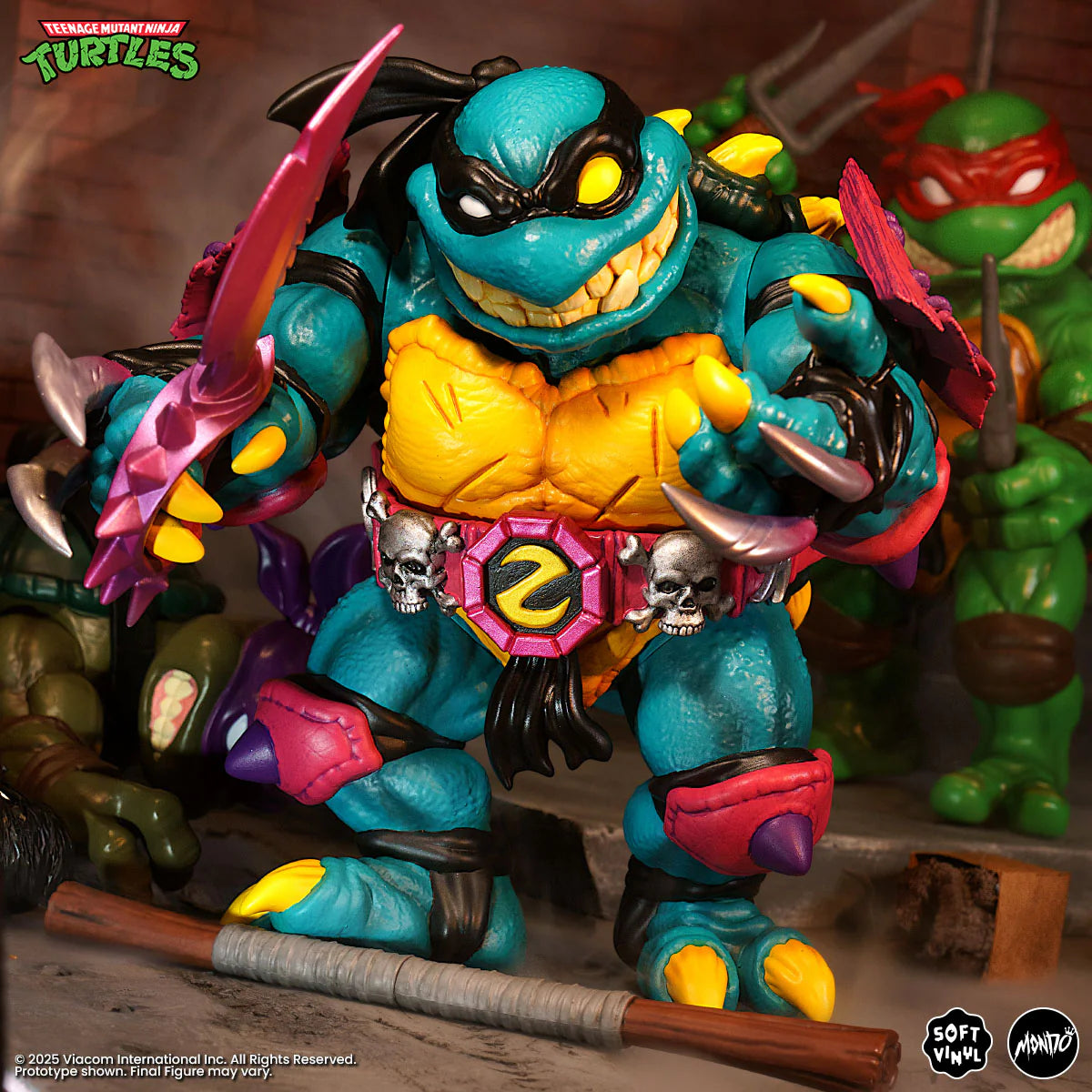 MONDO TMNT Slash Soft Vinyl Action Figure LE 1000 pcs