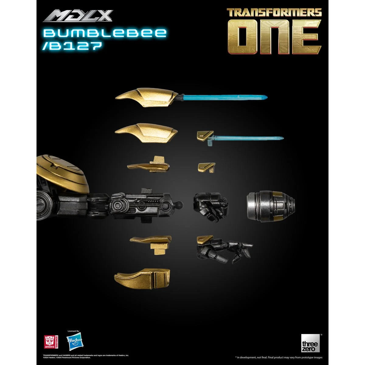 ThreeZero Transformers One Bumblebee B127 MDLX Action Figure