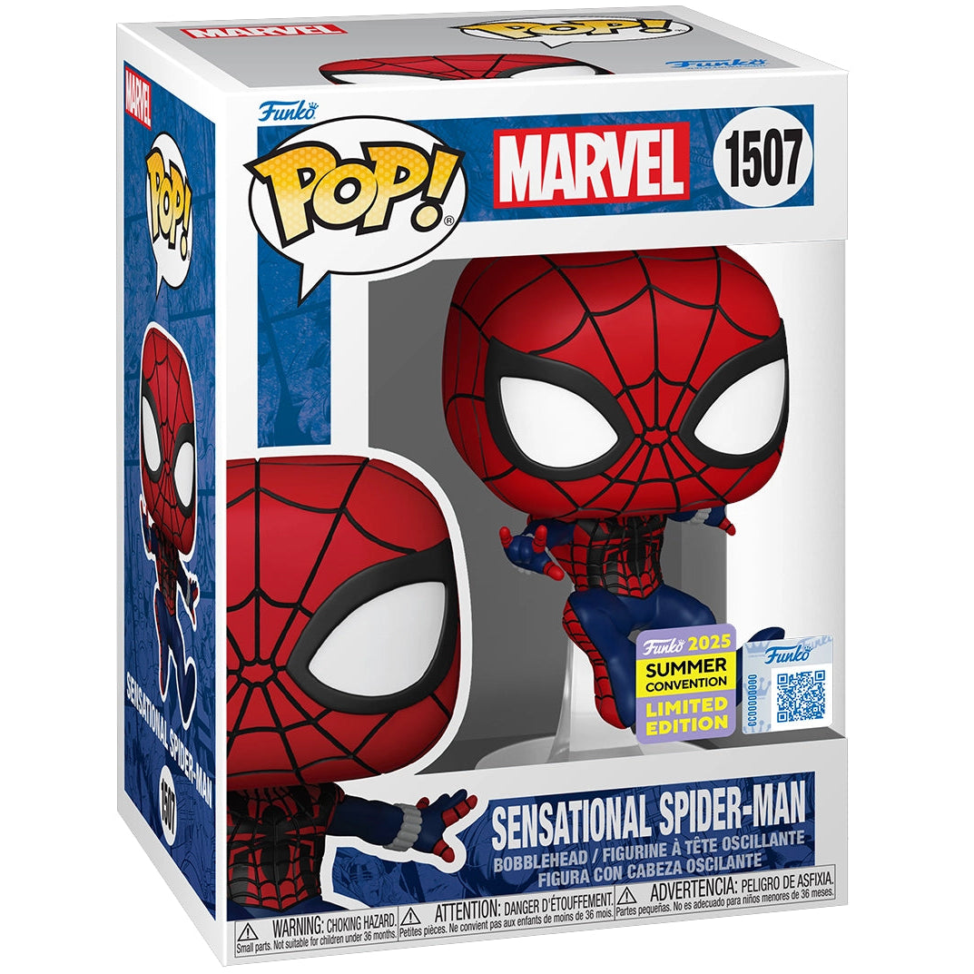 Funko POP! Sensational Spider-Man Convention Exclusive LE #1507