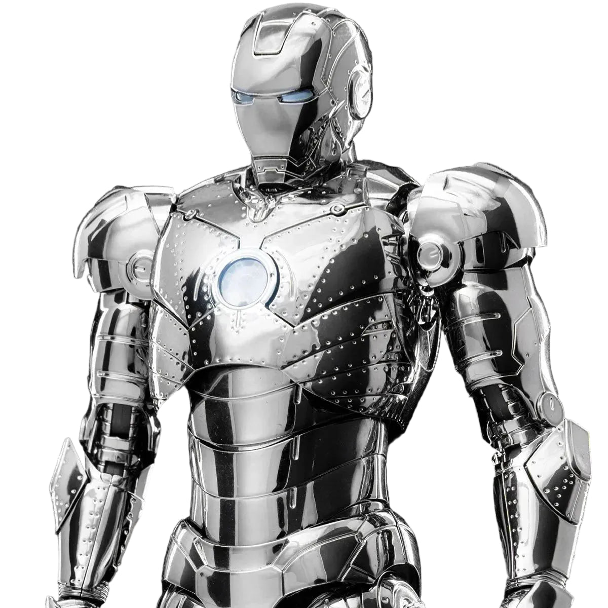 Threezero Infinity Saga Iron Man Mark 2 Chrome Edition DLX Action Figure