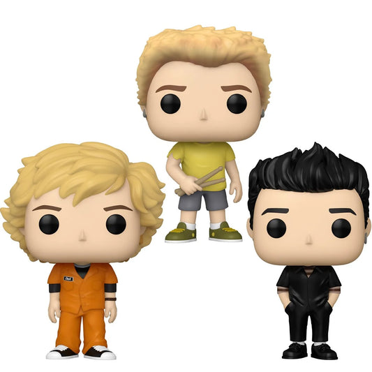 *PRE-ORDER* Funko POP! GREEN DAY Billie Joe Tre Cool Mike Dirnt Bundle