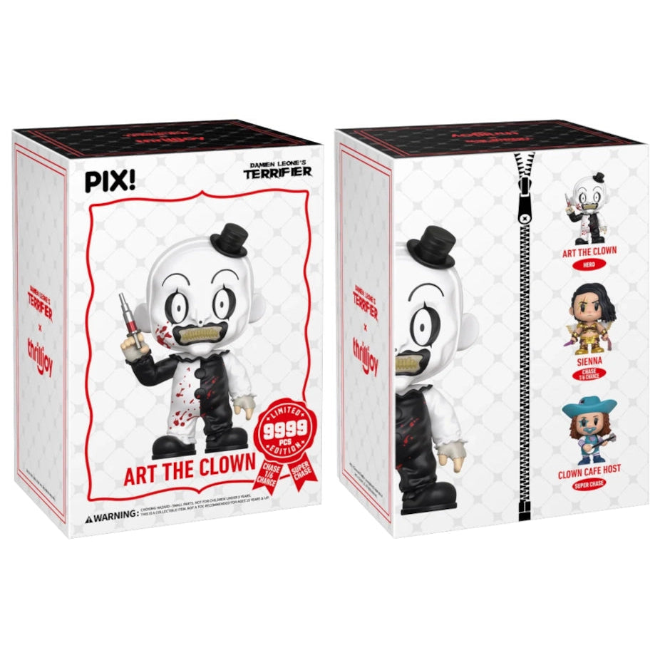 Thrilljoy PIX! Terrifier Art The Clown Vinyl Figure
