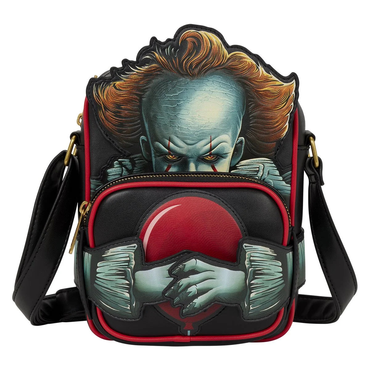 Loungefly IT Pennywise Crossbuddies Bag
