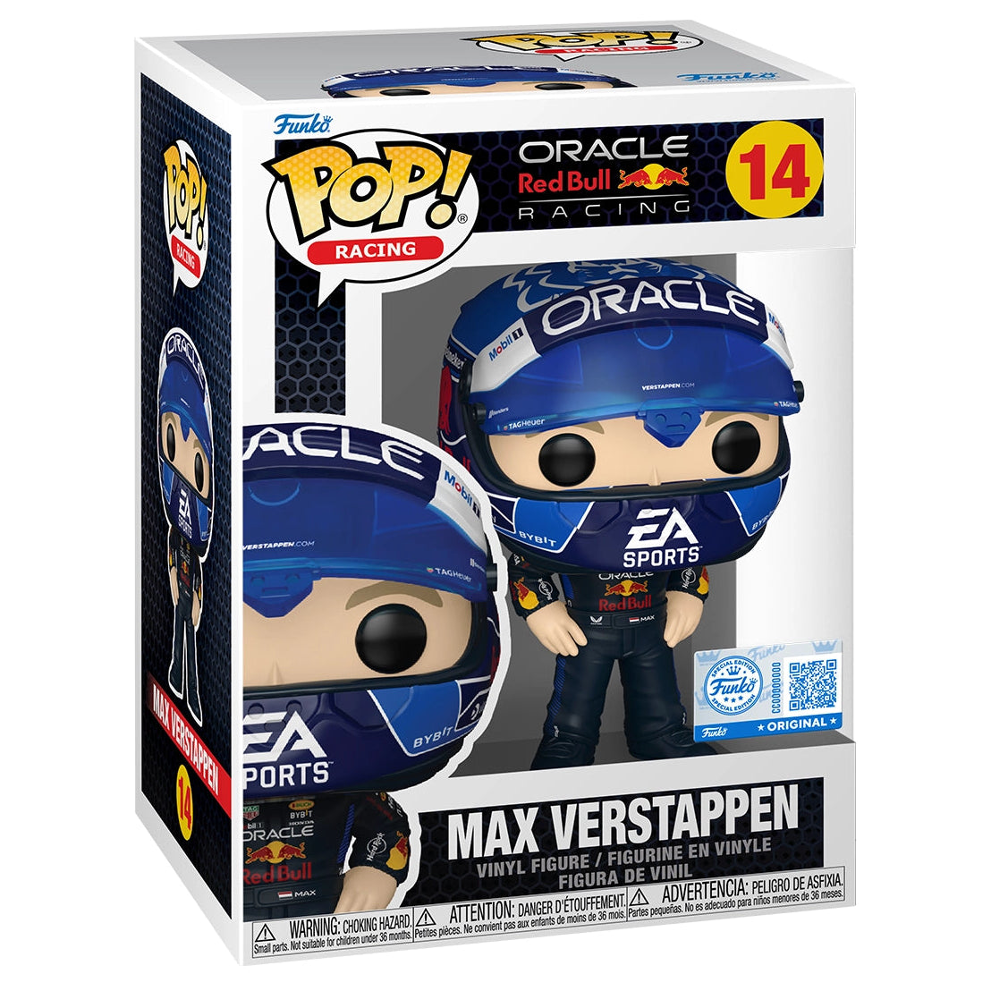 Funko POP! Formula 1 Racing Max Verstappen USA Helmet #14