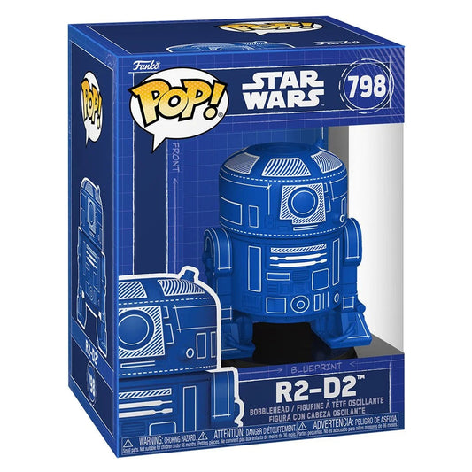 Funko POP! Star Wars R2-D2 Blue-print #798