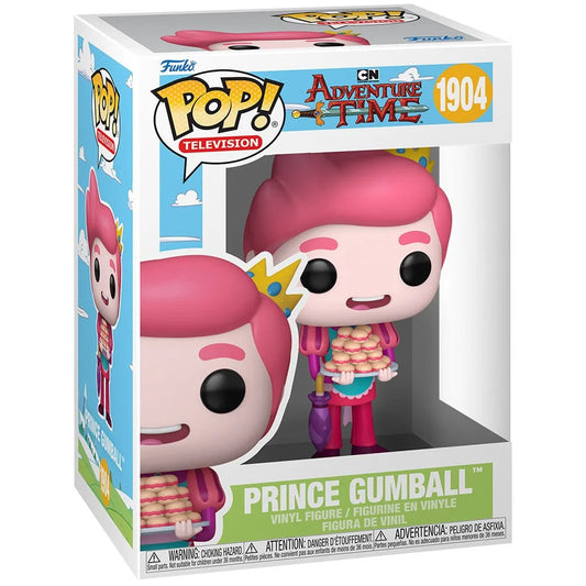Funko Pop! vinyl figure packaging of Prince Gumball from Adventure Time