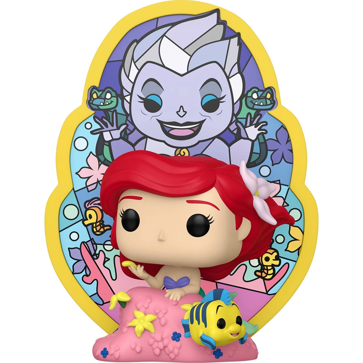 Little Mermaid Ariel Stained Glass Deluxe POP! #1702