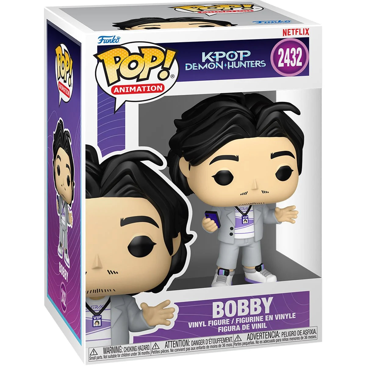 Funko POP! Bobby K-POP Demon Hunters #2432