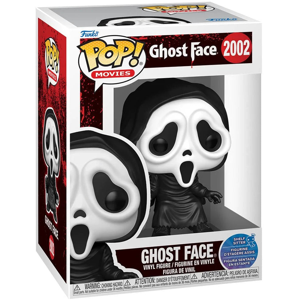 Funko Pop! Ghost Face vinyl figure packaging on a white background