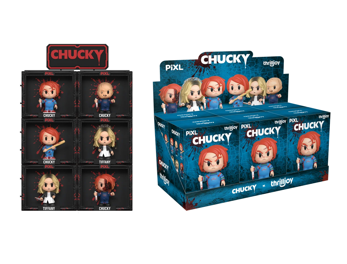 Thrilljoy CHUCKY PIXL Mini Figures Blind Box