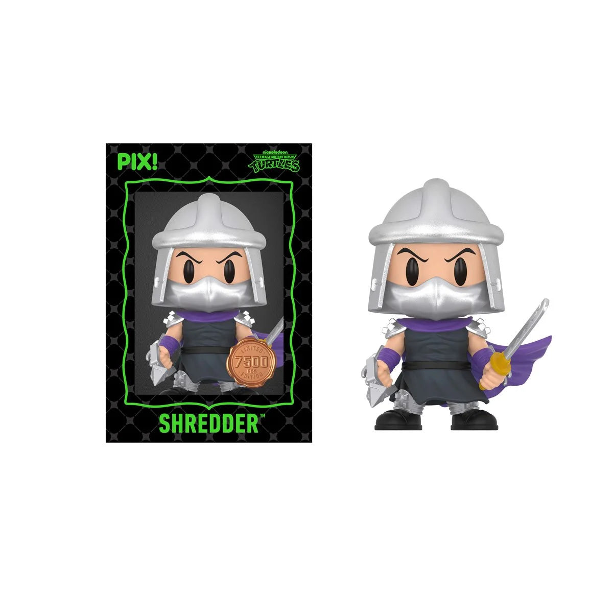 Thrilljoy PIX! Teenage Mutant Ninja Turtles Shredder Vinyl Figure