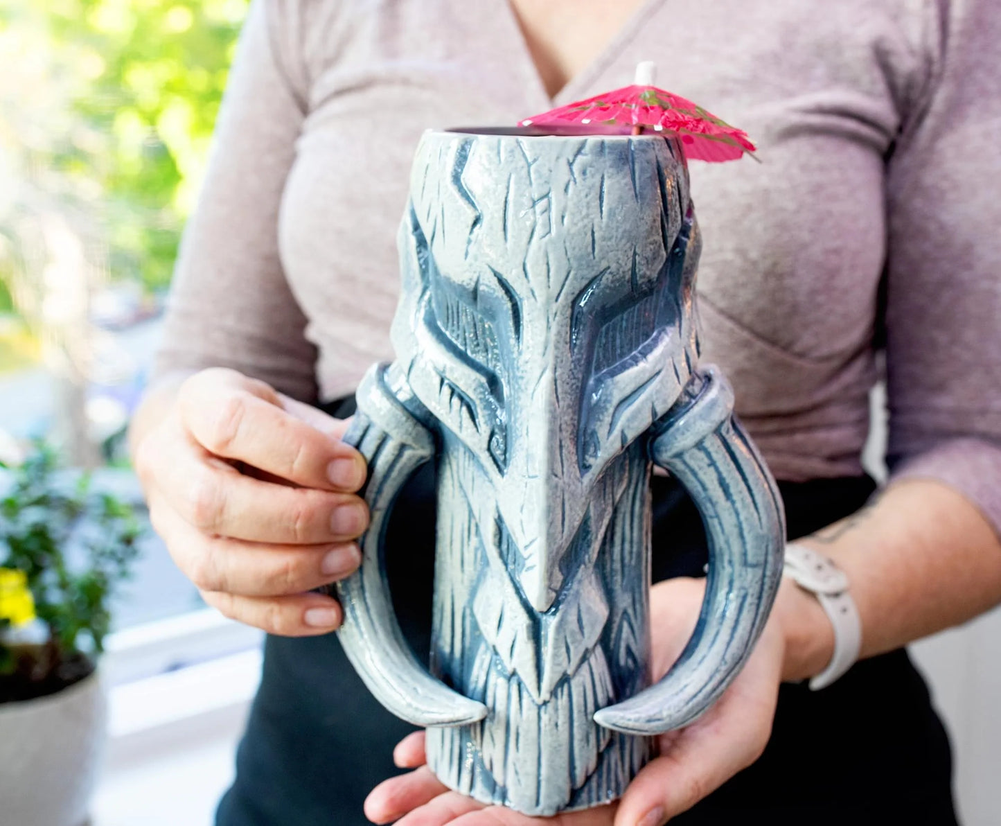 Geeki Tikis Star Wars Mythosaur Skull Hand-Painted Tiki Mug