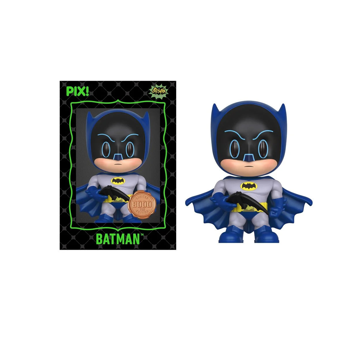 Thrilljoy PIX! Batman 66 Batman with Flying Cape Vinyl Figure