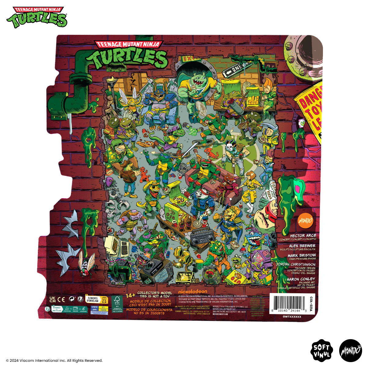 MONDO TMNT Leonardo 8" Vinyl Action Figure