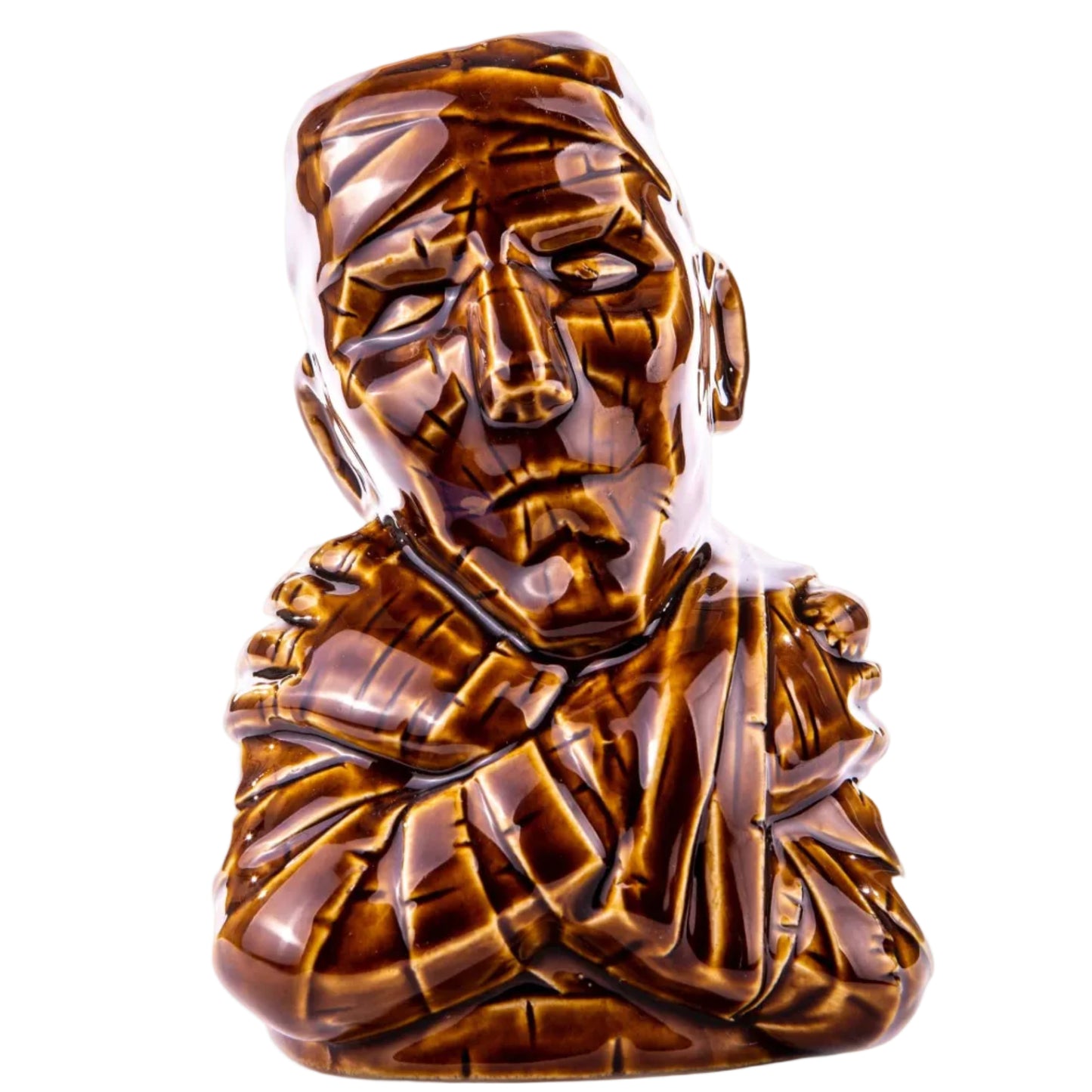 MONDO The Mummy Hand-Made Tiki Mug Brown Variant