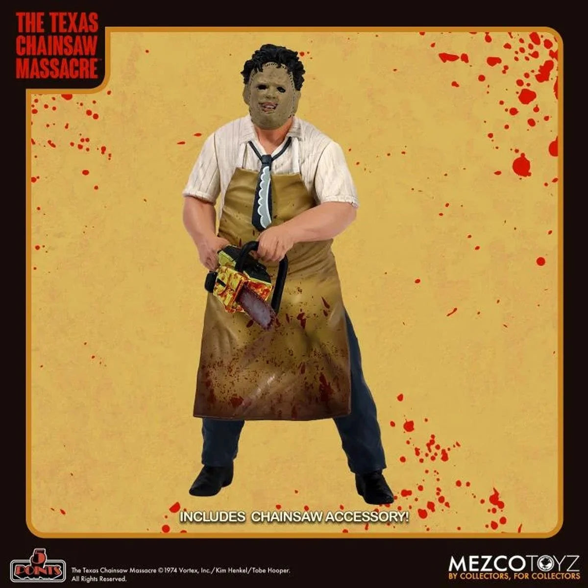 Mezco Texas Chainsaw Massacre Leatherface 5-points Action Figure