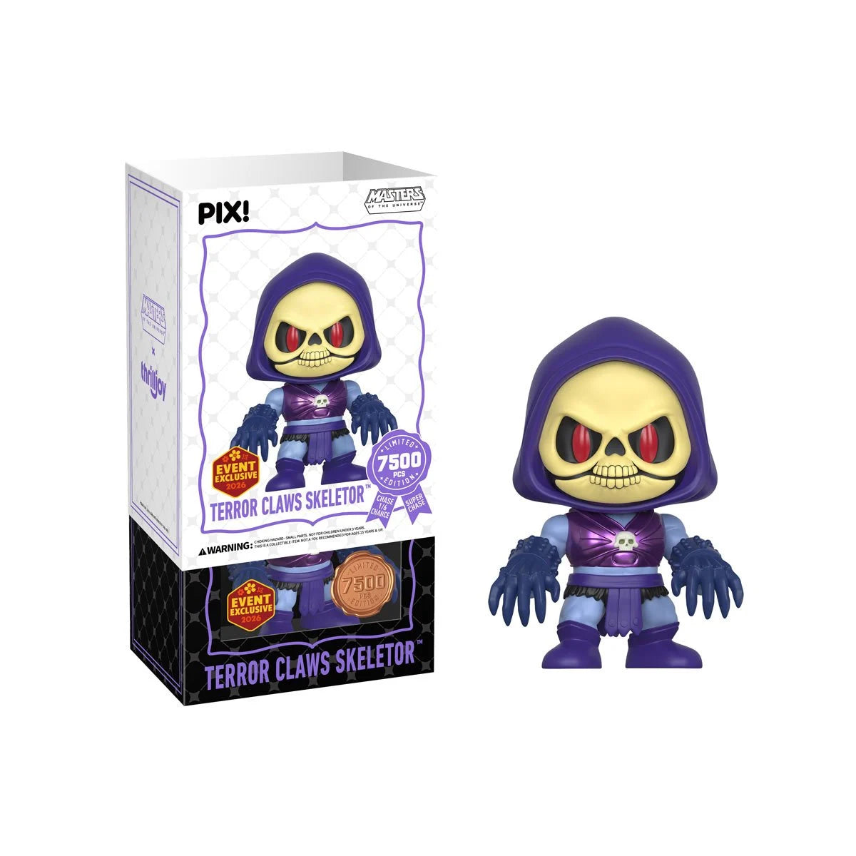 Thrilljoy PIX! MOTU Terror Claws Skeletor Event Exclusive
