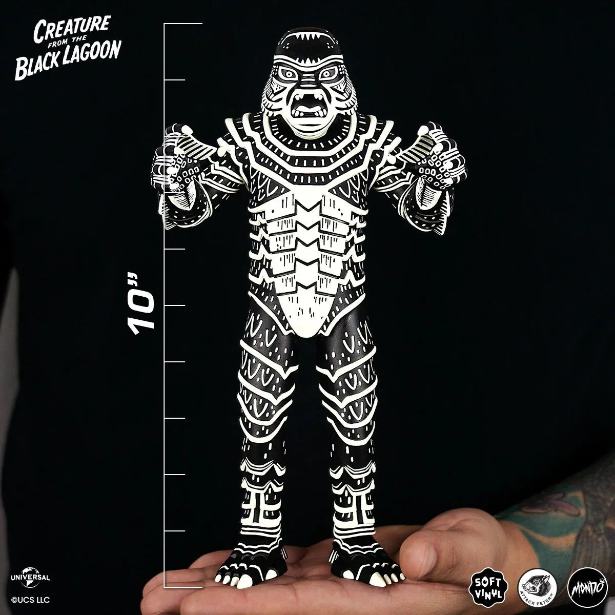 MONDO Creature From The Black Lagoon Attack Peter Linocut Variant