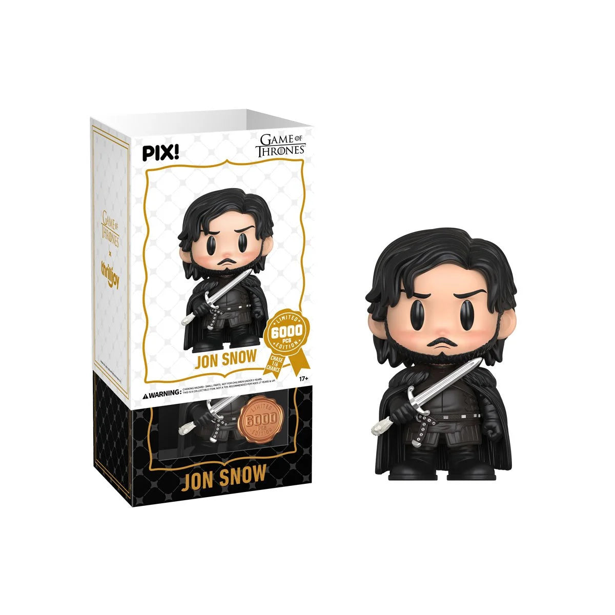 Thrilljoy PIX! Game of Thrones Jon Snow Vinyl Figure