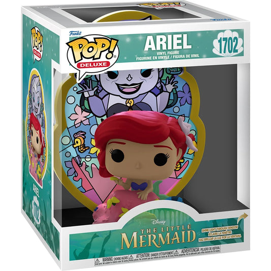 Little Mermaid Ariel Stained Glass Deluxe POP! #1702