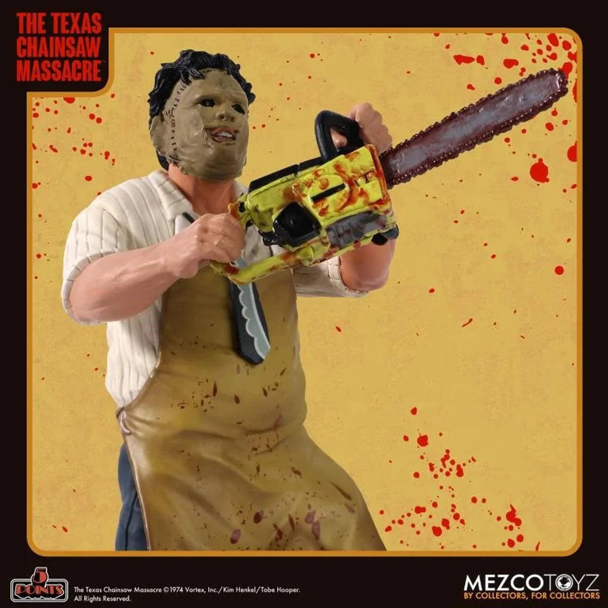 Mezco Texas Chainsaw Massacre Leatherface 5-points Action Figure