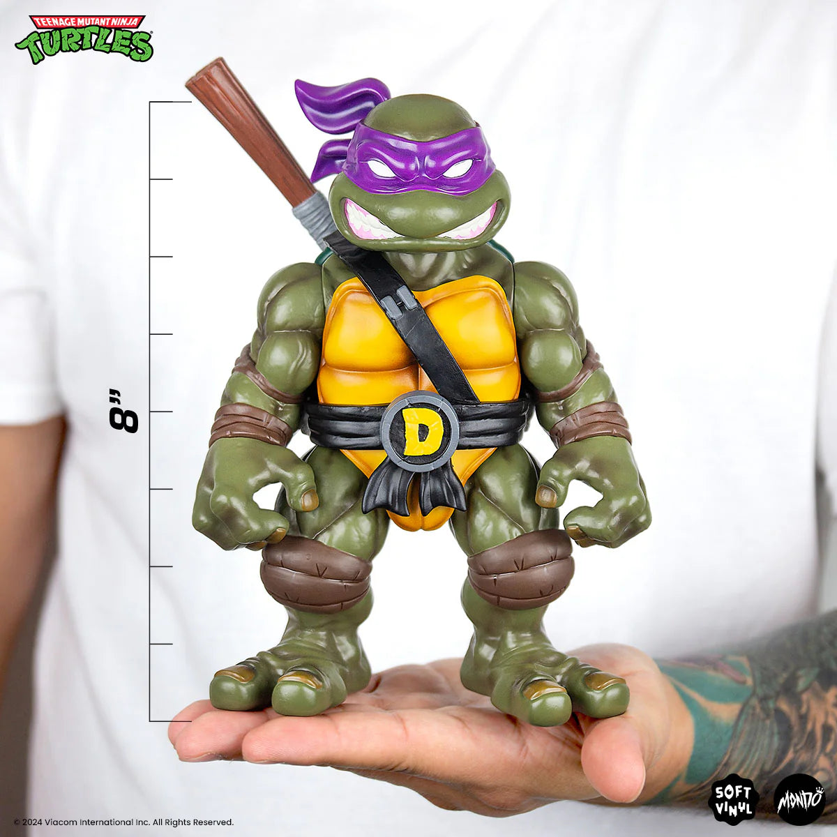 MONDO TMNT Donatello 8" Vinyl Action Figure