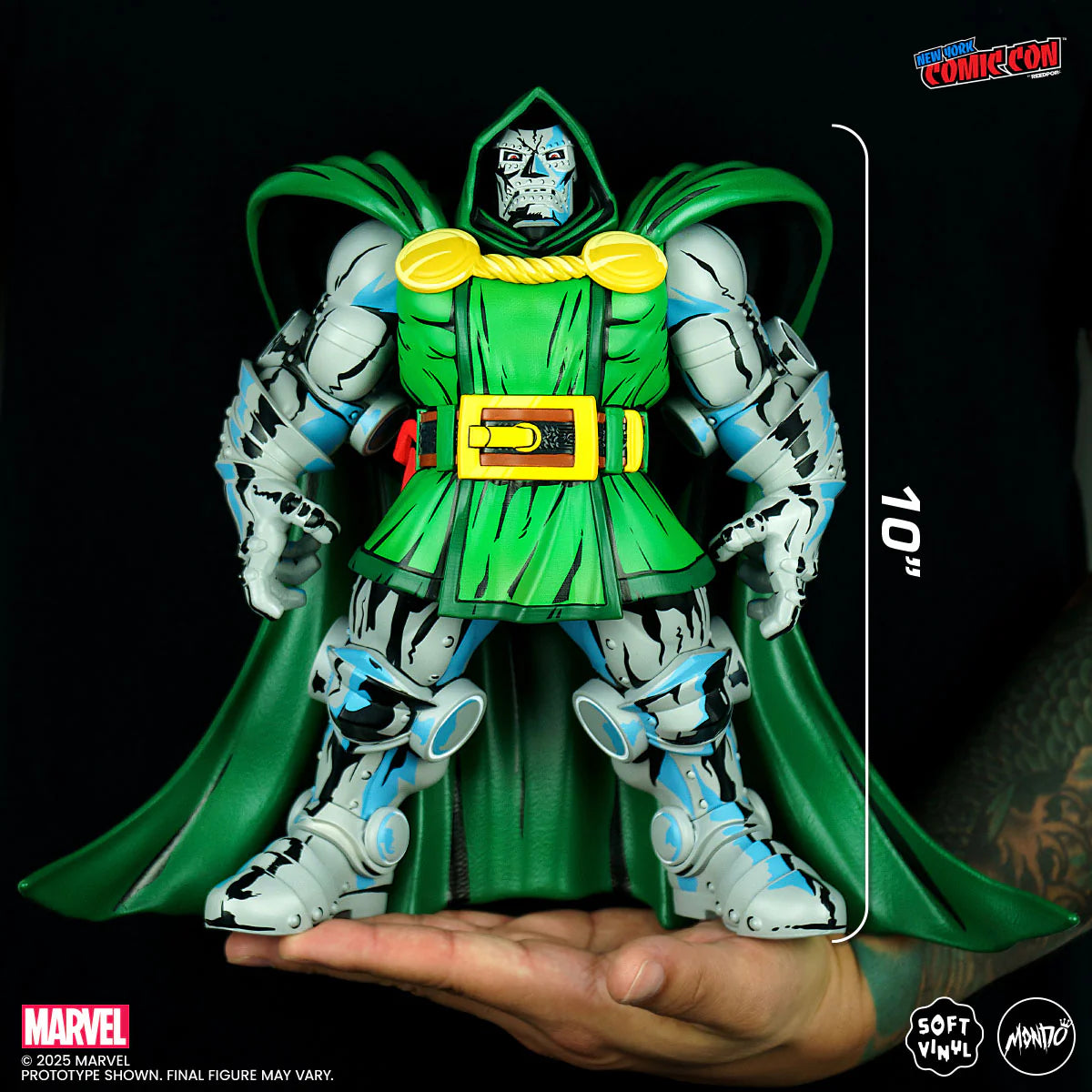 MONDO Marvel Doctor Doom Comic Deco NYCC LE 500pcs