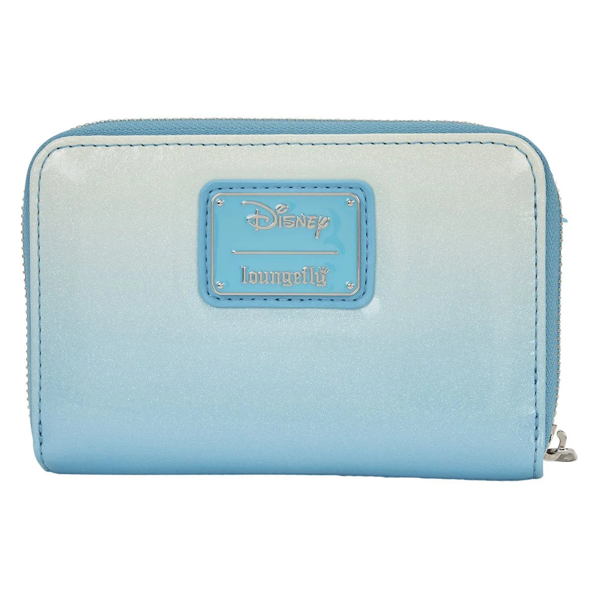 Loungefly Frozen Princess Elsa Glitter Sequin Zip Around Wallet