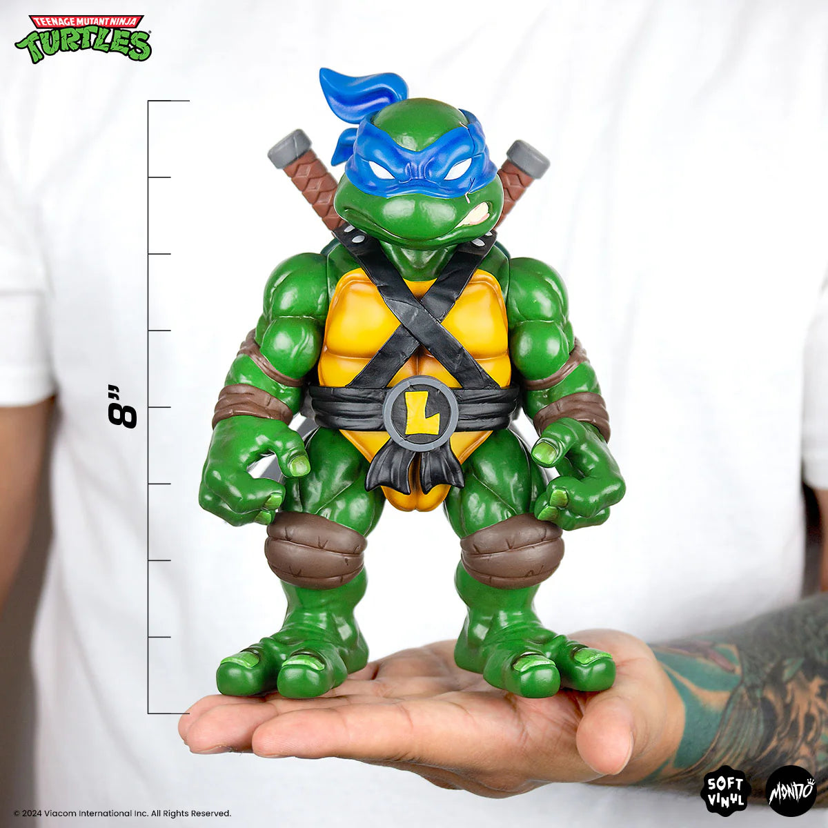 MONDO TMNT Leonardo 8" Vinyl Action Figure