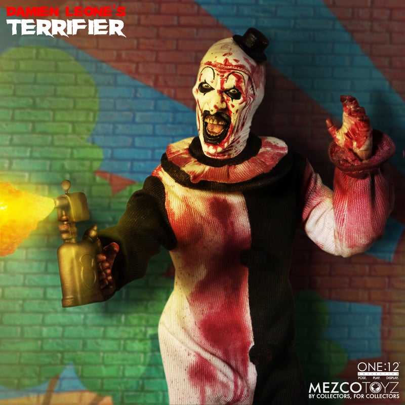 Mezco Terrifier Art The Clown One:12 Collective Deluxe Action Figure