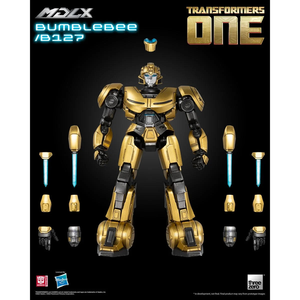 ThreeZero Transformers One Bumblebee B127 MDLX Action Figure