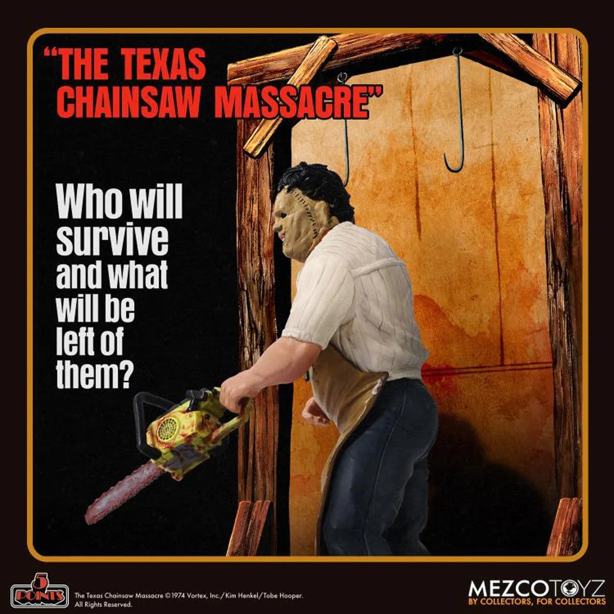 Mezco Texas Chainsaw Massacre Leatherface 5-points Action Figure