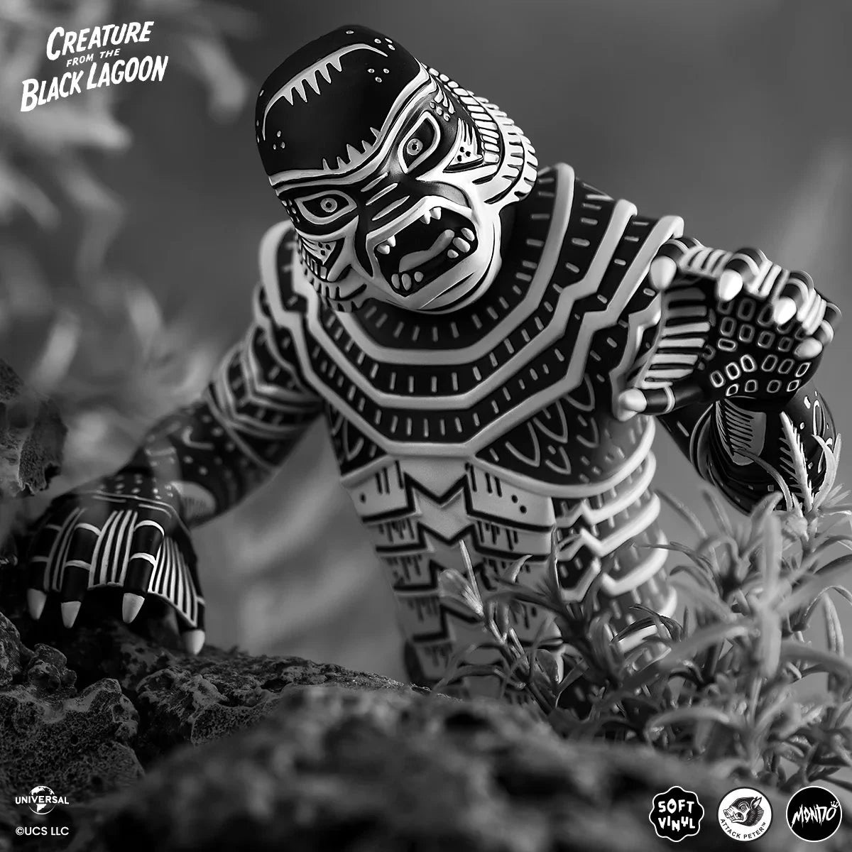 MONDO Creature From The Black Lagoon Attack Peter Linocut Variant