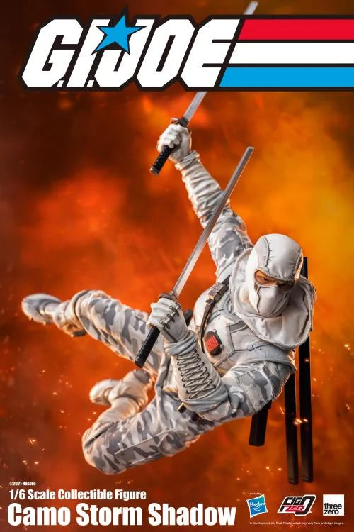 ThreeZero G.I. Joe Camo Storm Shadow 1:6 PX Exclusive Action Figure