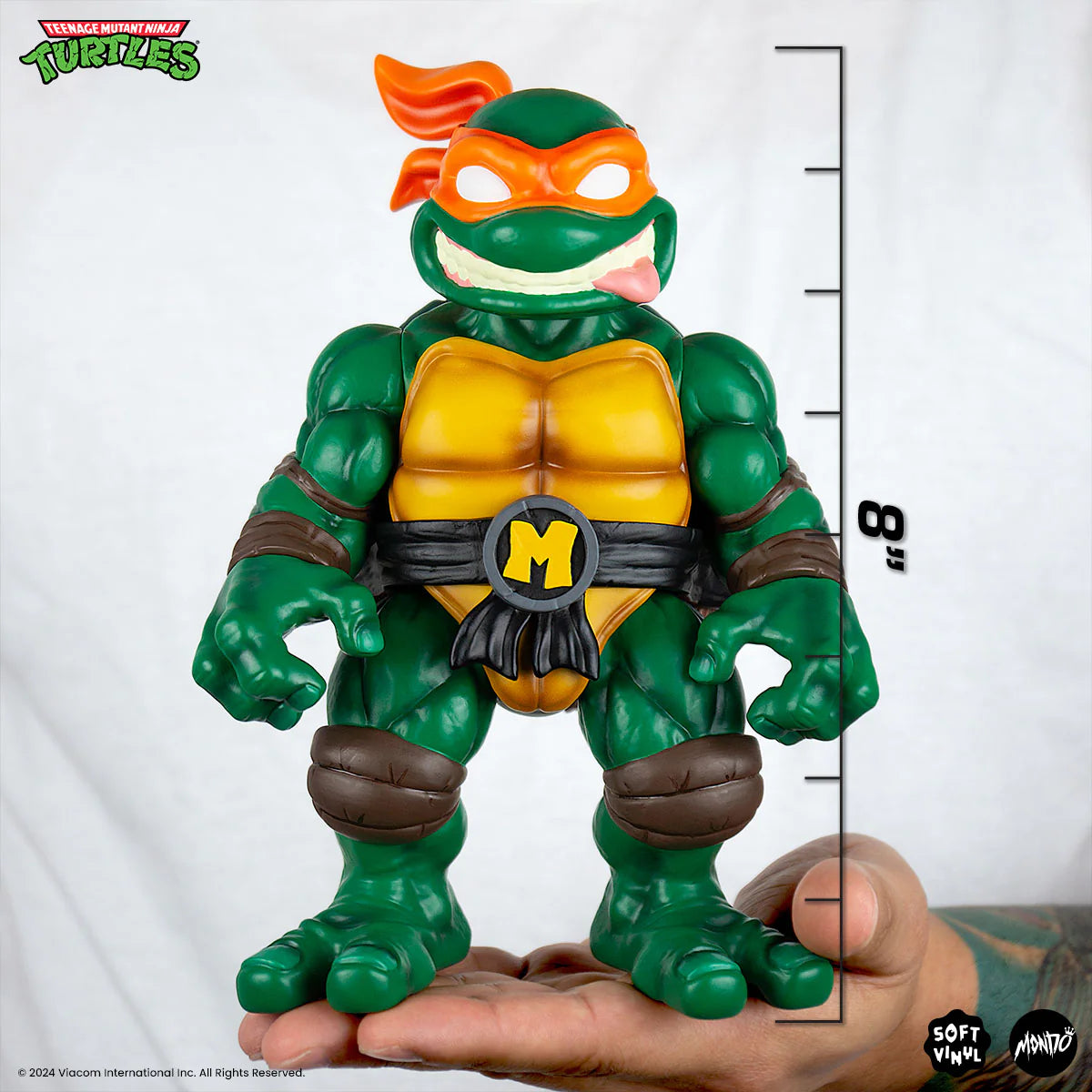 MONDO TMNT Michelangelo 8" Vinyl Action Figure