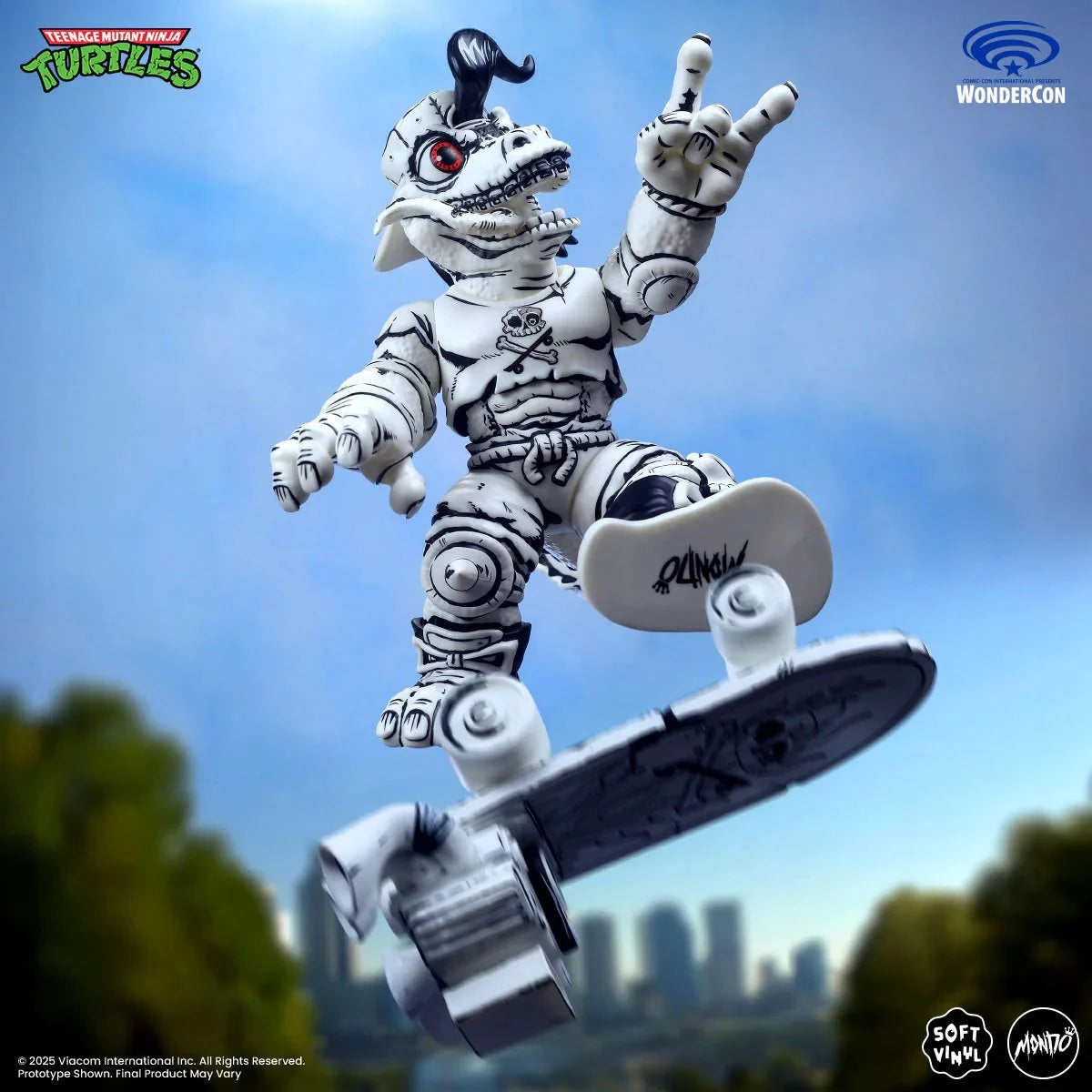 MONDO TMNT Mondo Gecko Mirage Variant Wondercon LE 500pcs