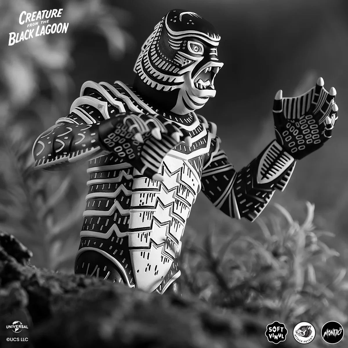 MONDO Creature From The Black Lagoon Attack Peter Linocut Variant